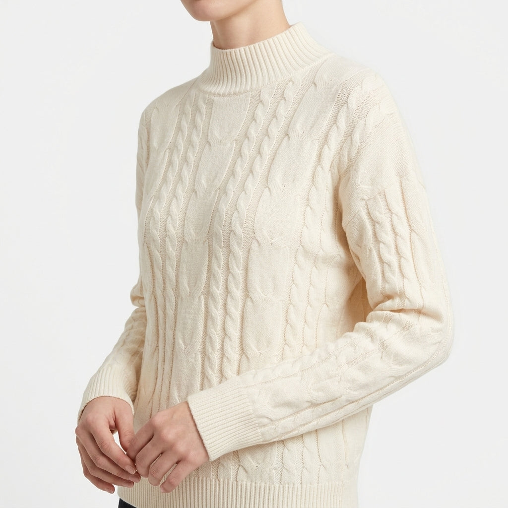 Elegance Cable Pullover (S-170)