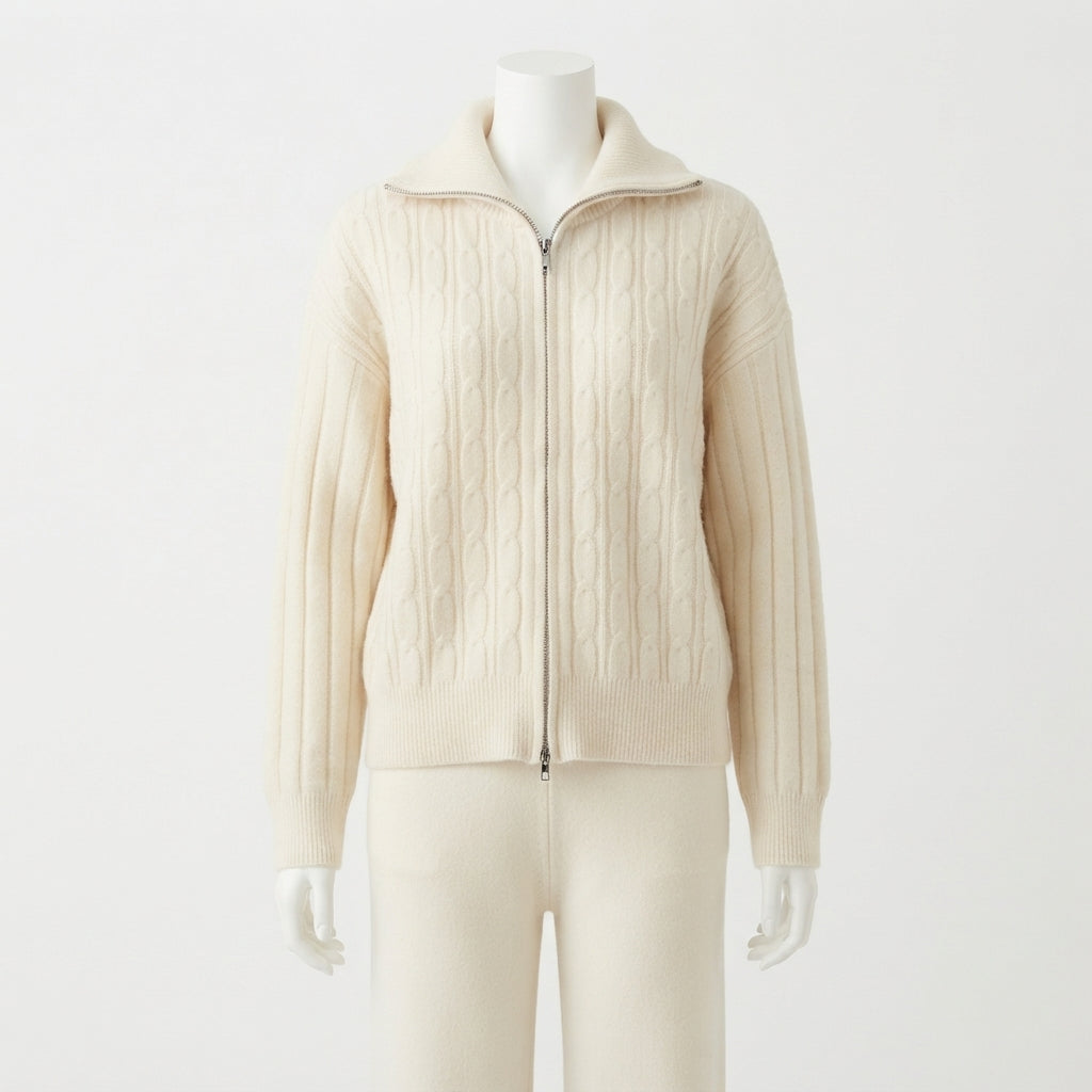 Ethereal Knit Zip Set (VG-1982)