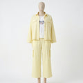 Casual Pocketed Shacket Set (VG-1014)