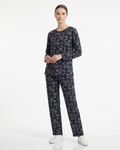 Black Cozy Nightwear Set