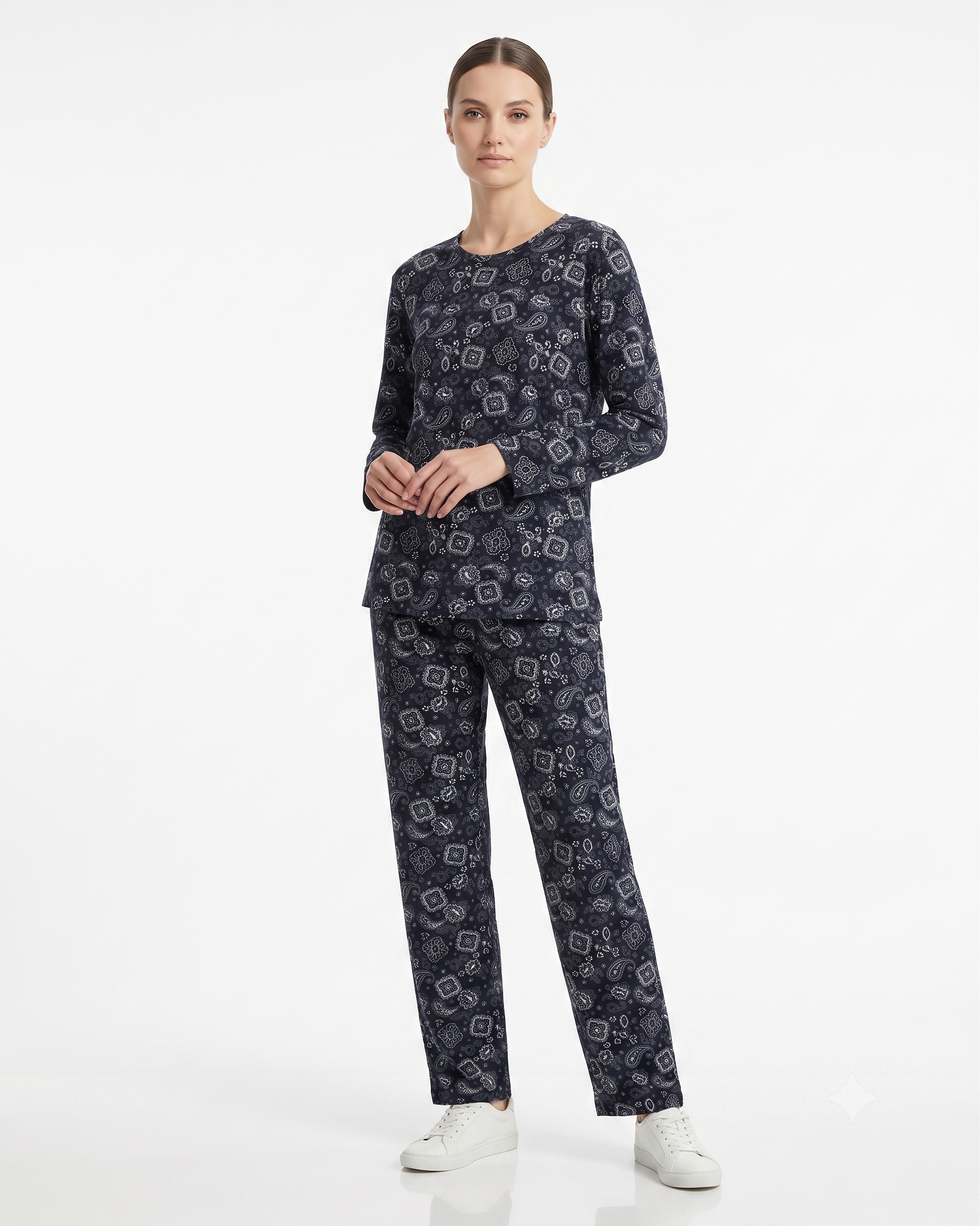 Black Cozy Nightwear Set