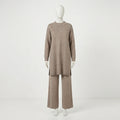 Letter Print Knit Co-ord Set (2088)