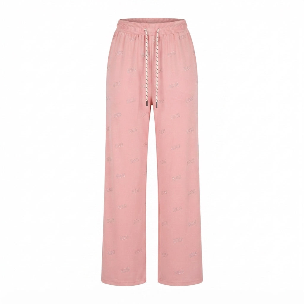 Logo Pattern Lounge Trousers (TS-493)