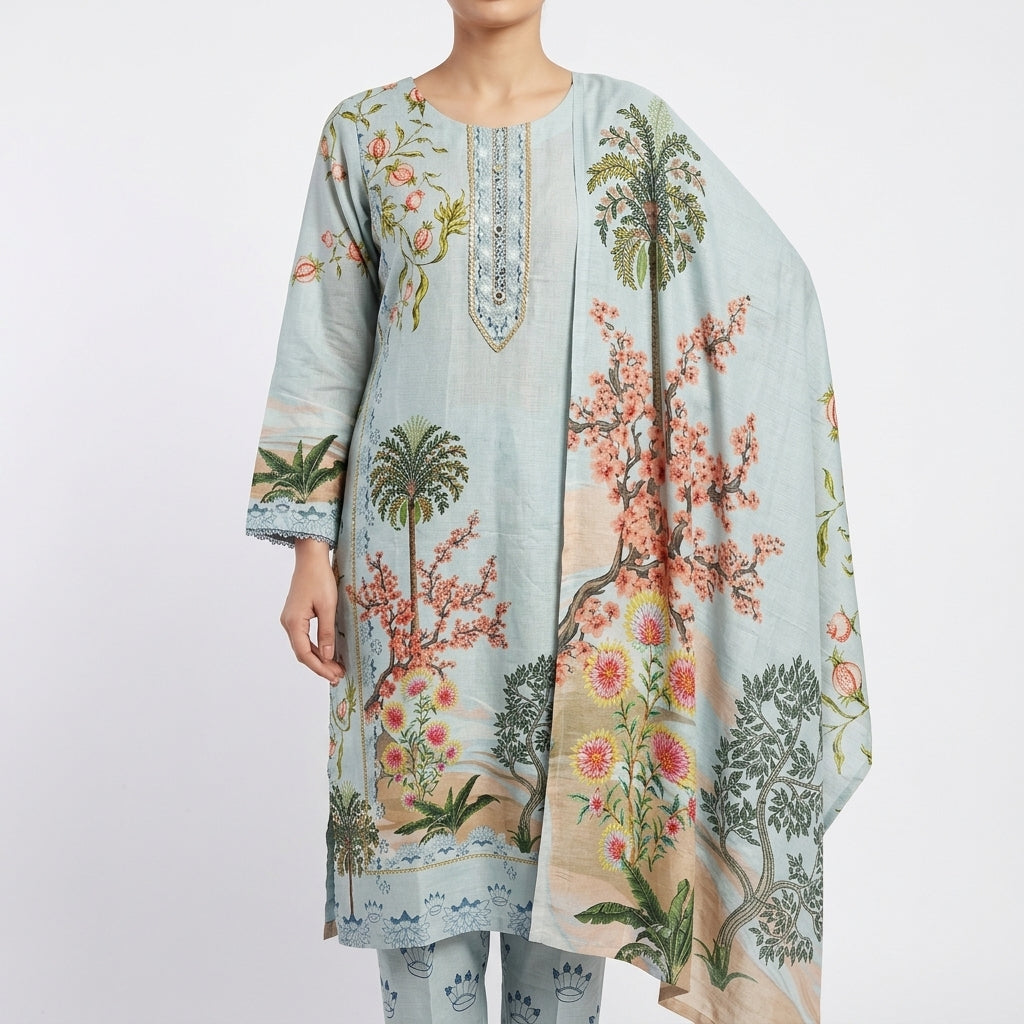 Tropical Landscape Suit (ZA55P)