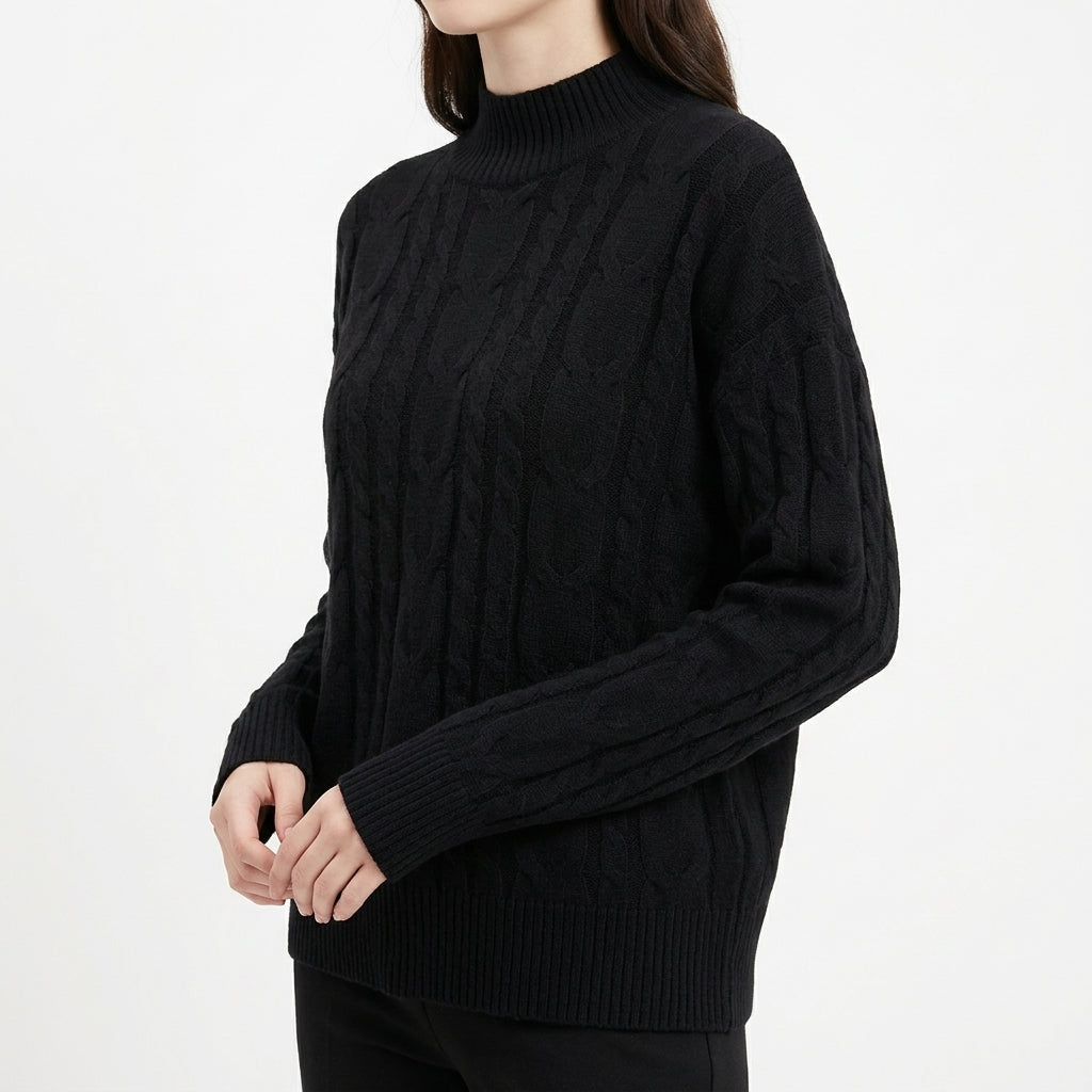Elegance Cable Pullover (S-170)