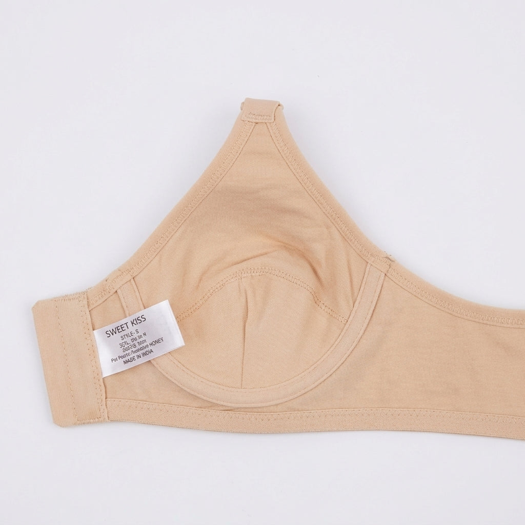 Lace-Trim Contour Bra (123)