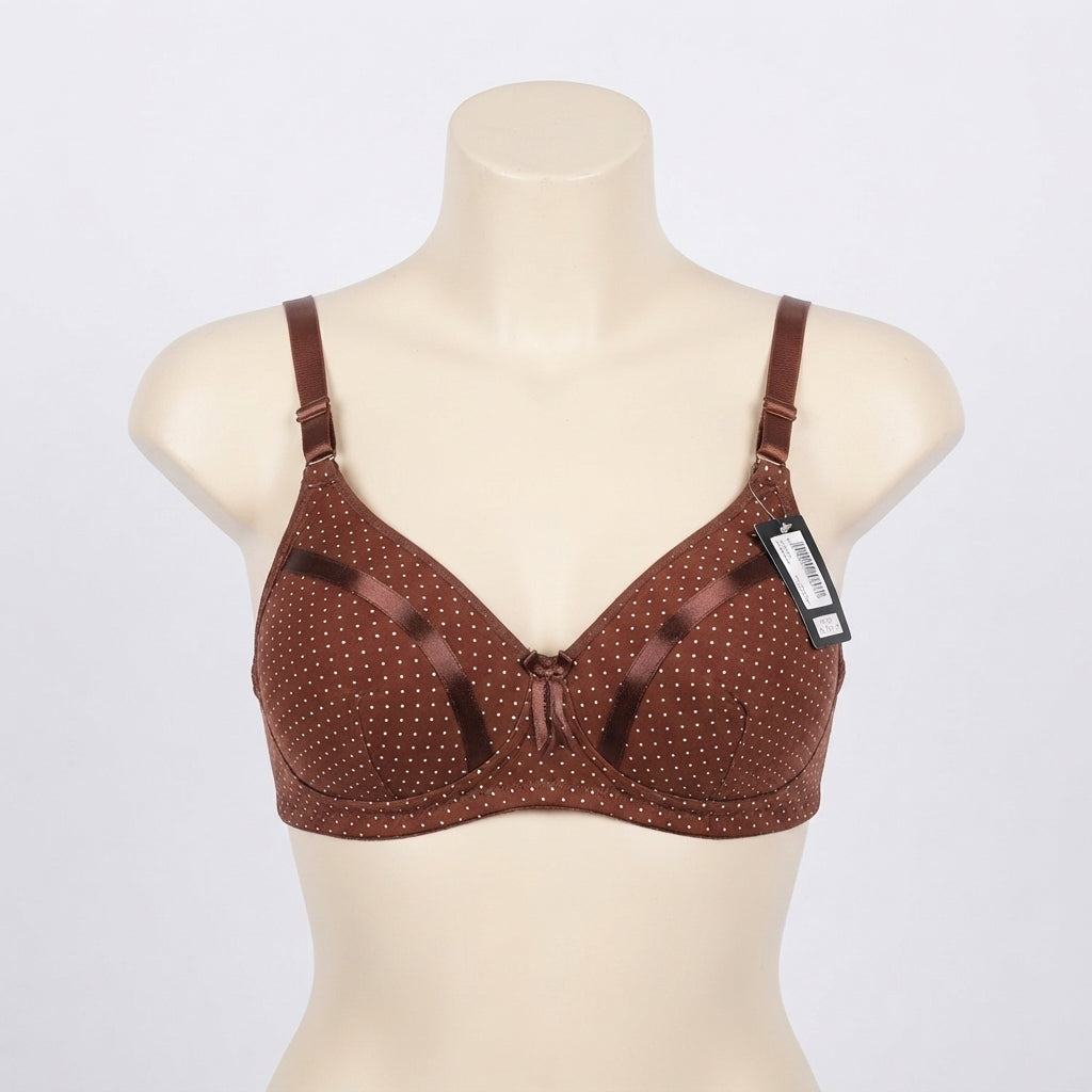 Polka Dot Charm Daily Bra (017)