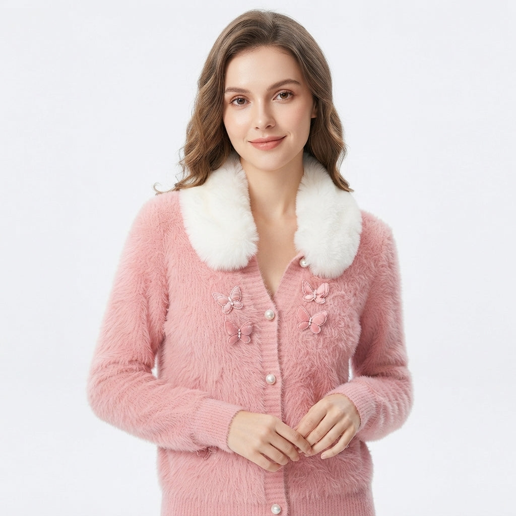 Chic Butterfly Fur  (7001)