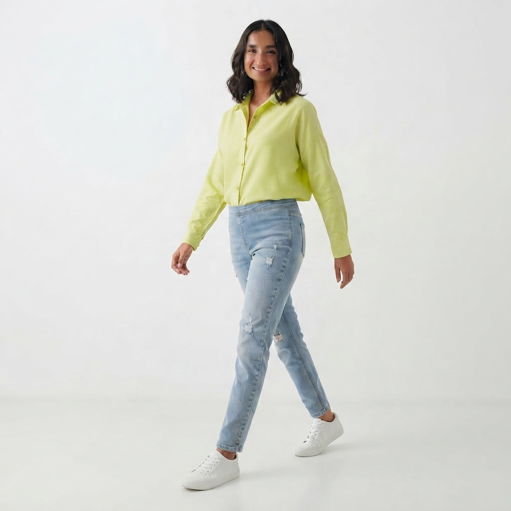 Long-Sleeve Button-Down Shirt