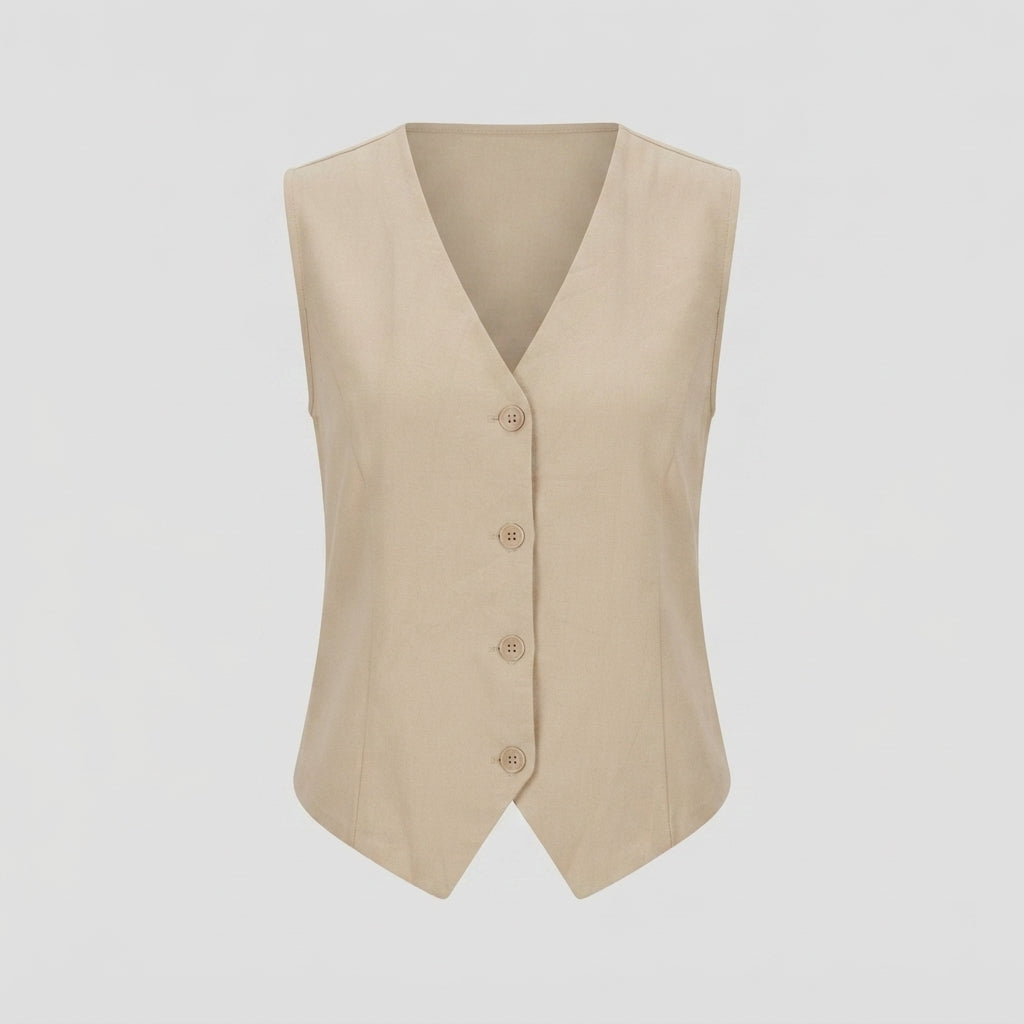 Layered Vest Co-Ord Set (F-21)