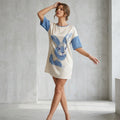 Oversized Rabbit Graphic Lounge