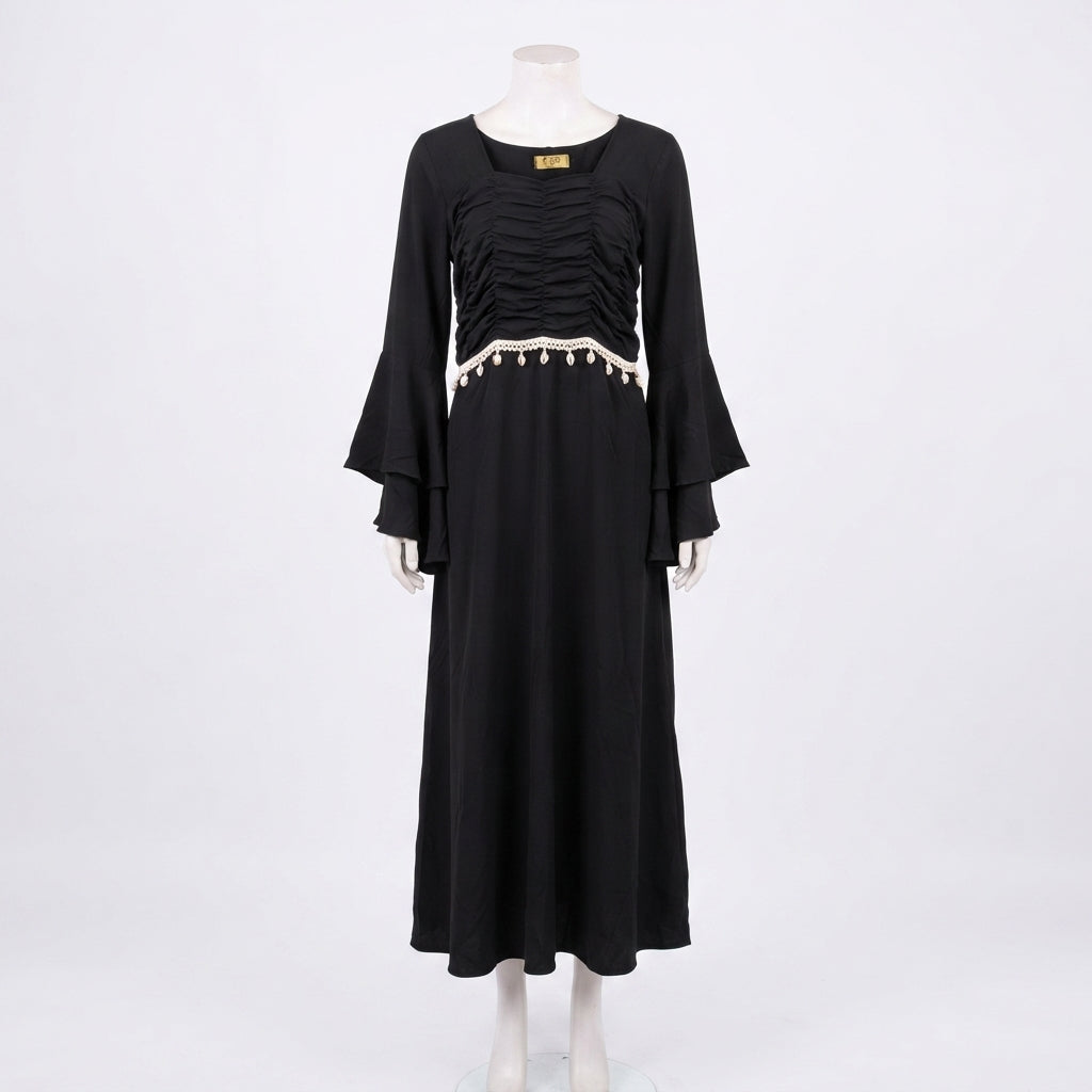 Bohemian Bell-Sleeve Maxi (A-244)