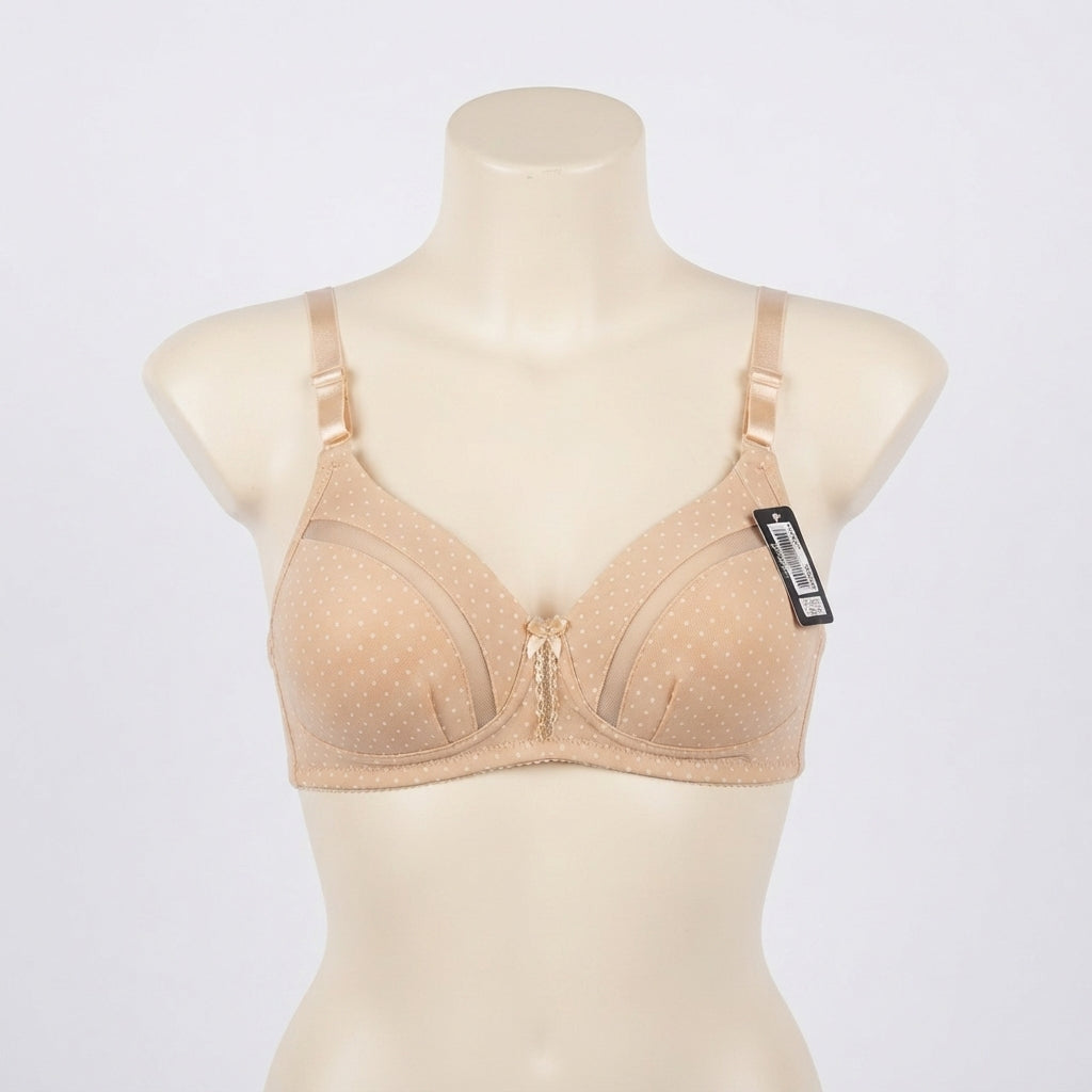 Polka Dot Charm Daily Bra (017)