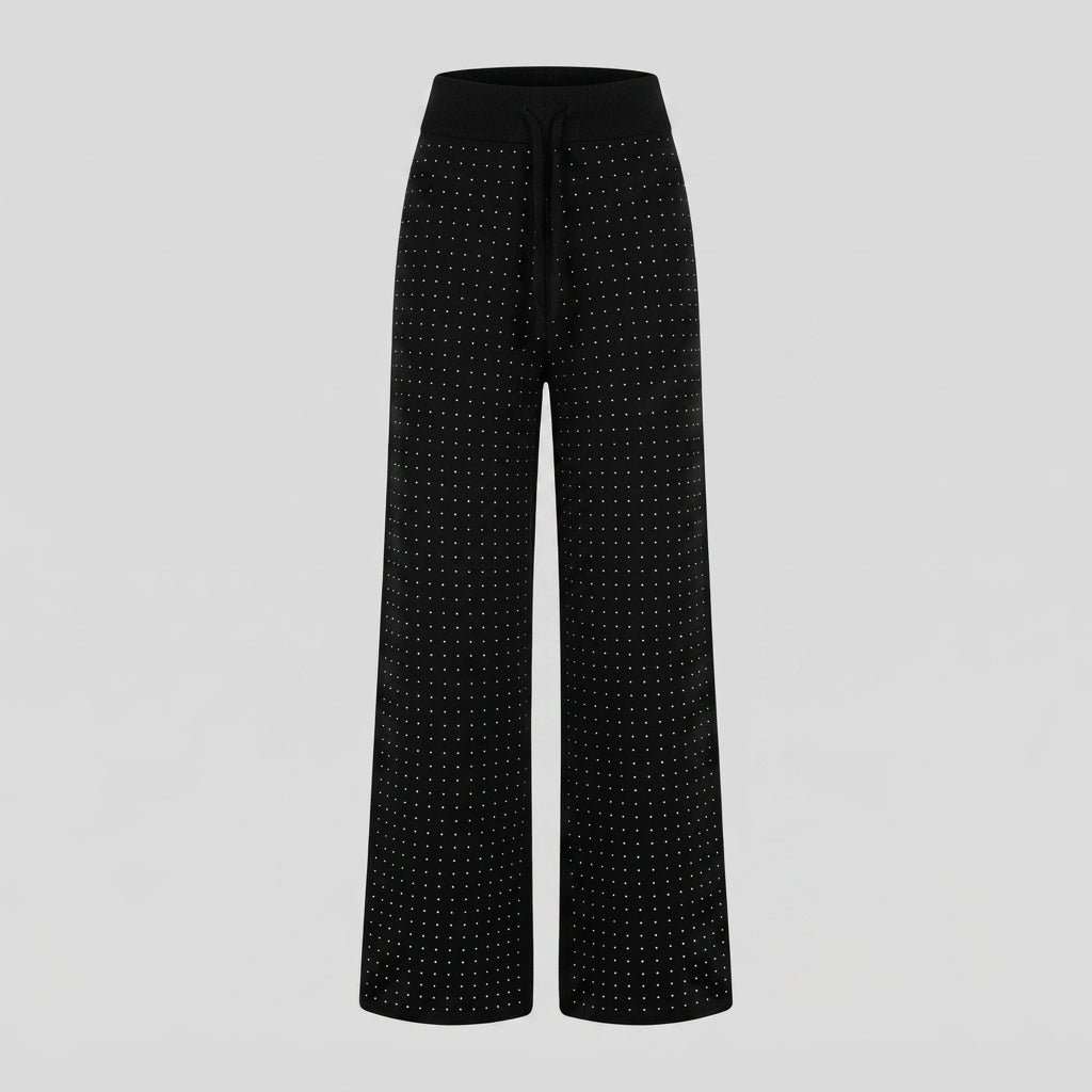Letter Print Knit Co-ord Set (2088)