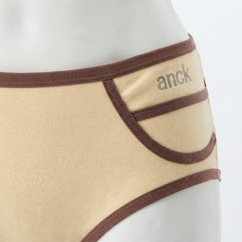 Dual-Tone Accent Panties (1507)