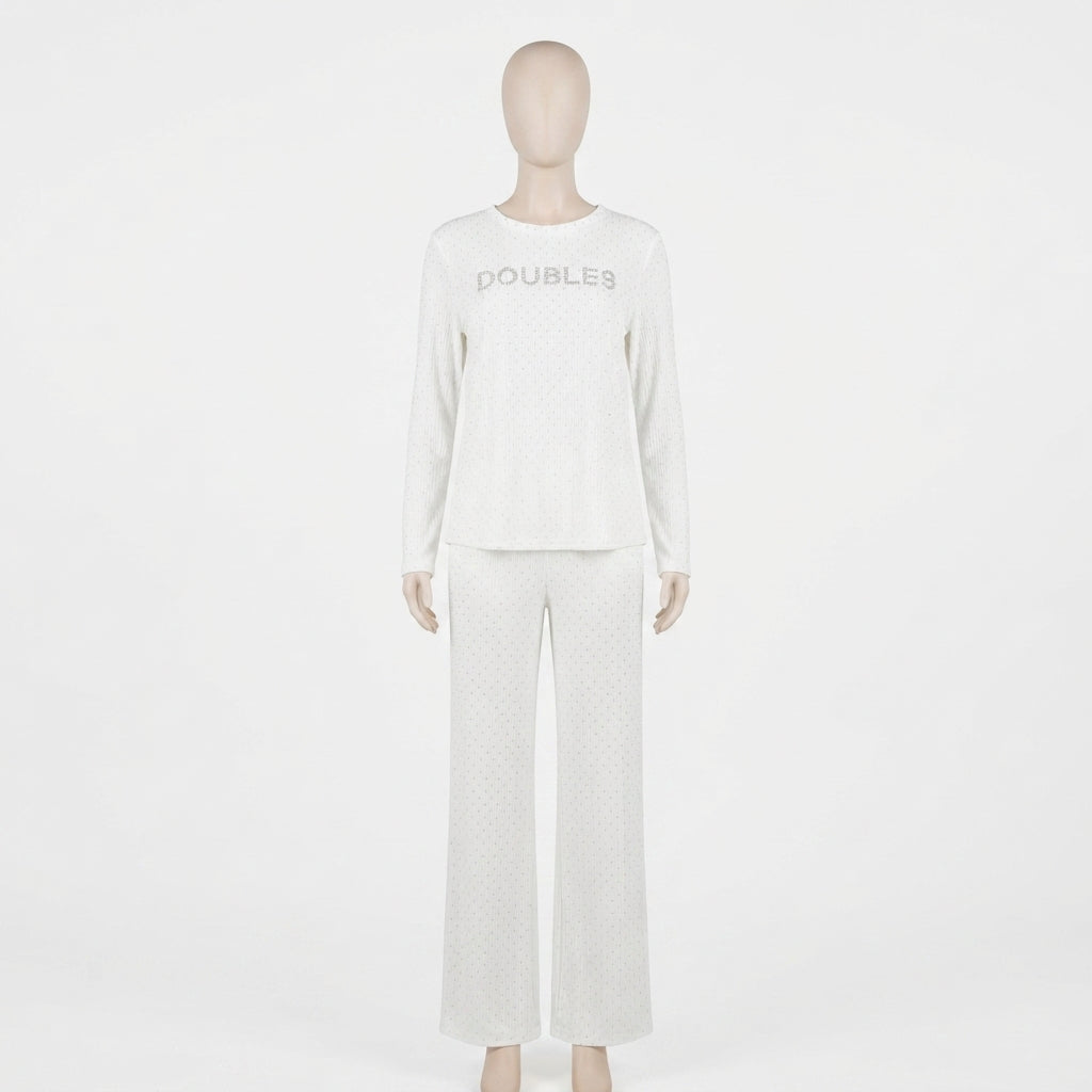 Doubles Dot Knit Co-Ord (5097)