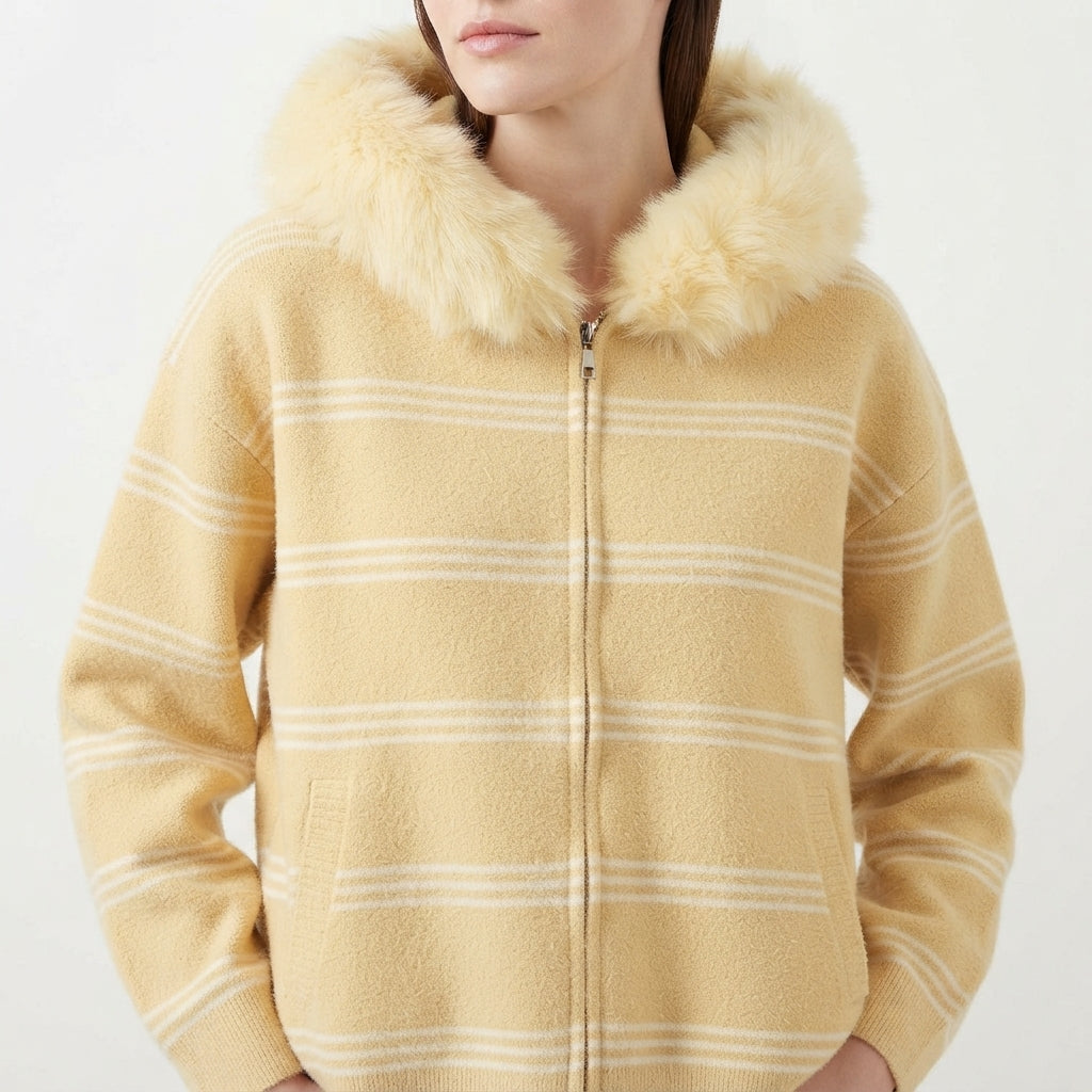 Plush Hooded Outerwear (180)