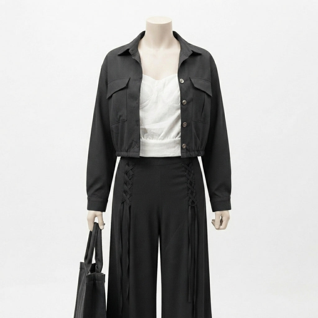 Cargo Chic Lounge Outfit (VG-1544)