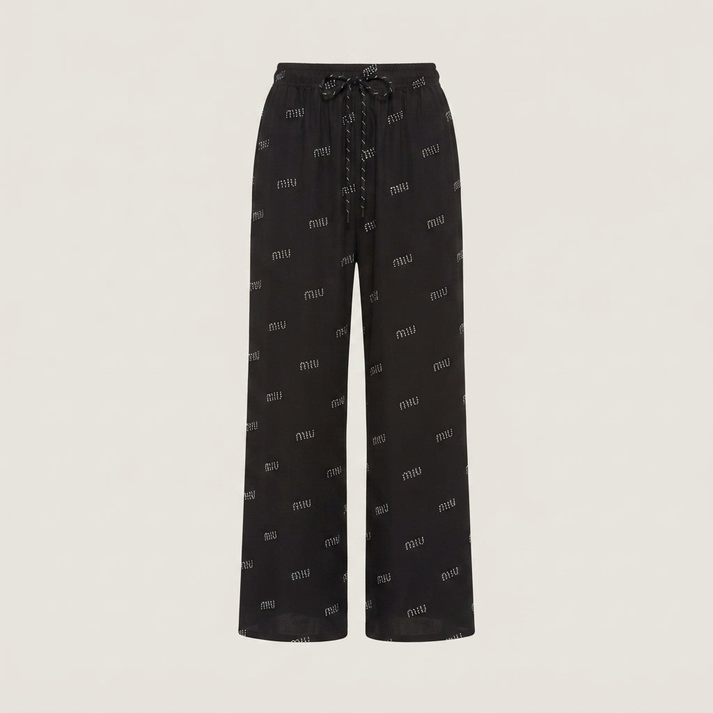 Logo Pattern Lounge Trousers (TS-493)