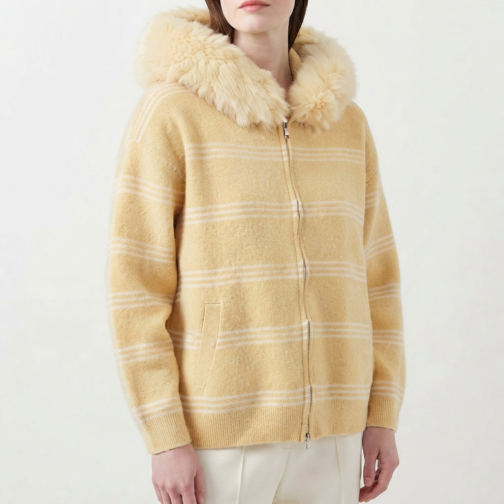 Plush Hooded Outerwear (180)