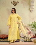3-Piece Lemon Zest Embroidered Tunic Set