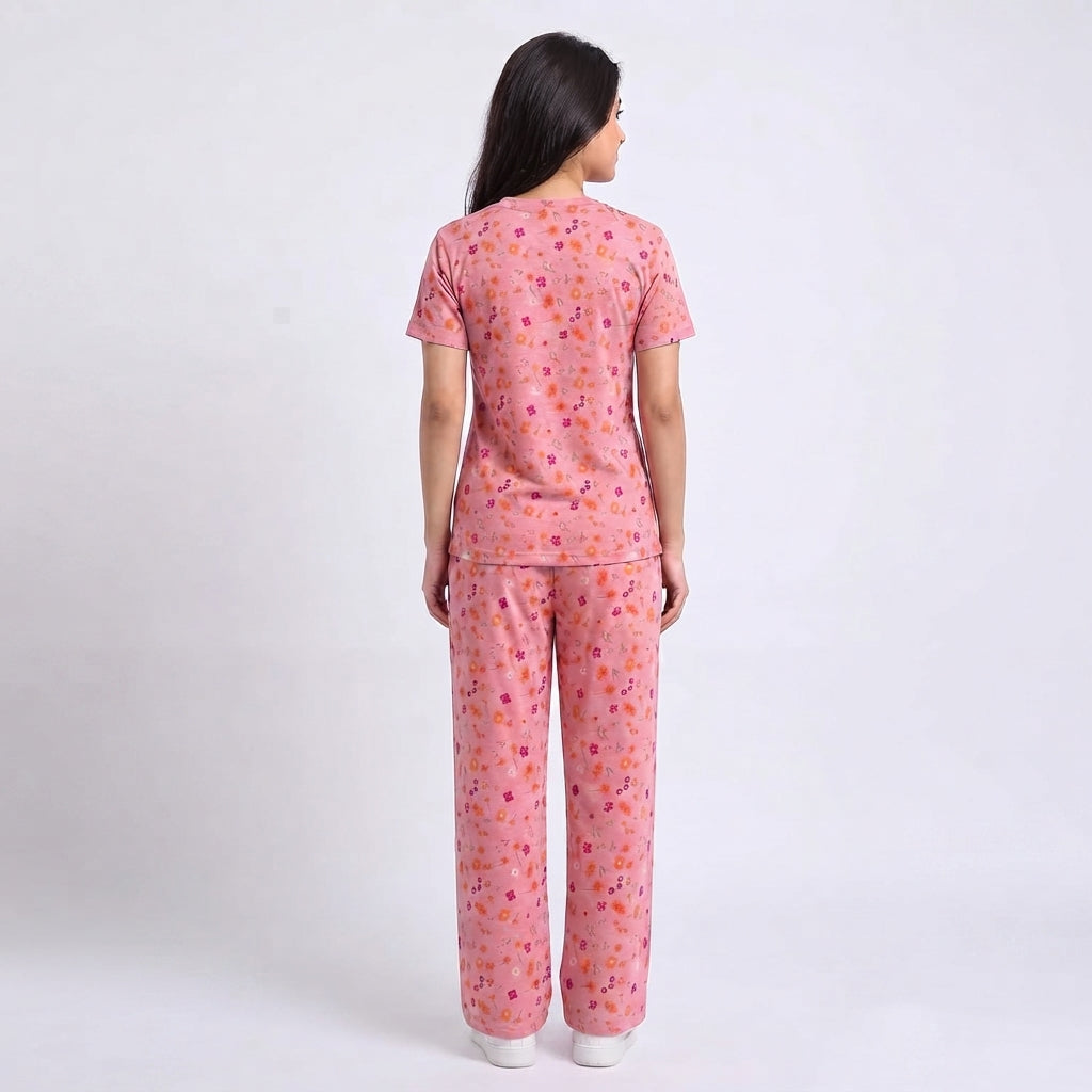 Pink Bow Nightsuit