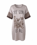 Puppy Print Long Nightshirt
