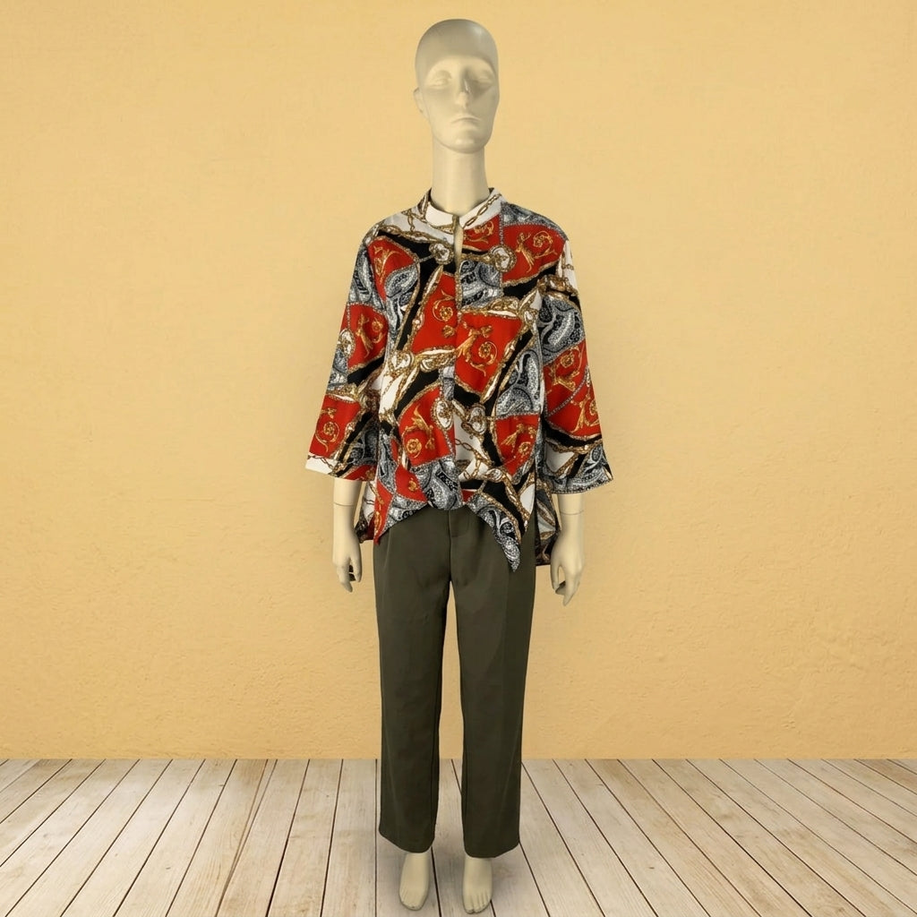 Collar Printed Shirt