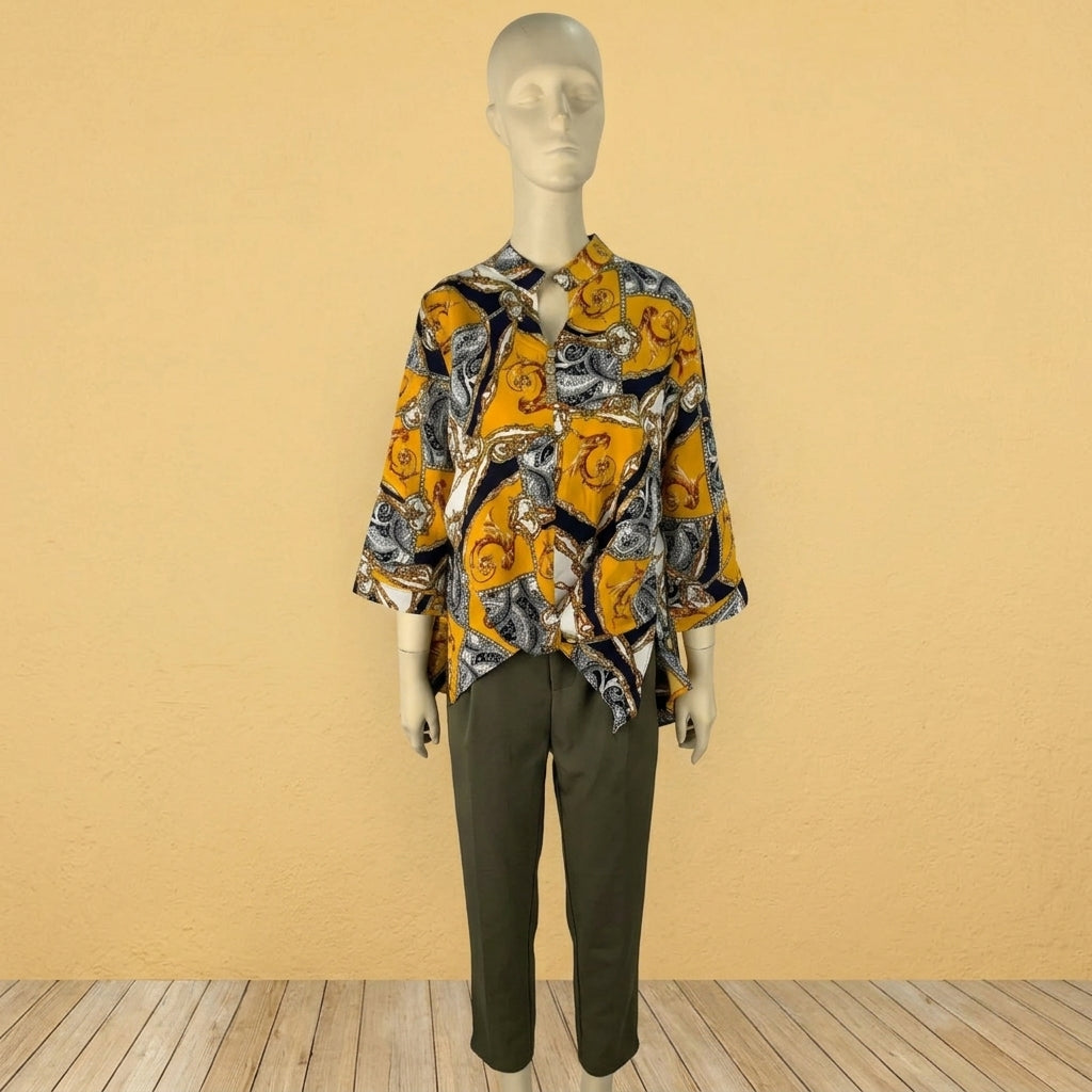 Collar Printed Shirt