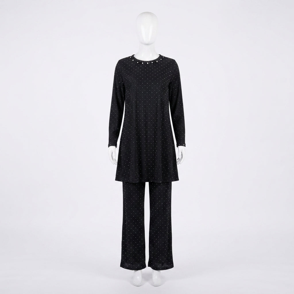 Dotted Partywear Suit (835)