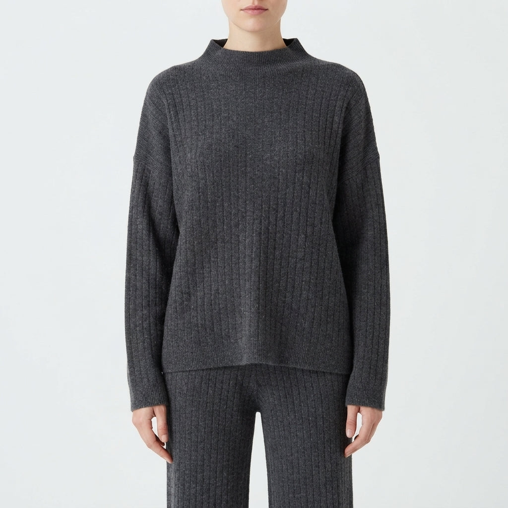 Ribbed Knit Lounge Set (VG-2169)