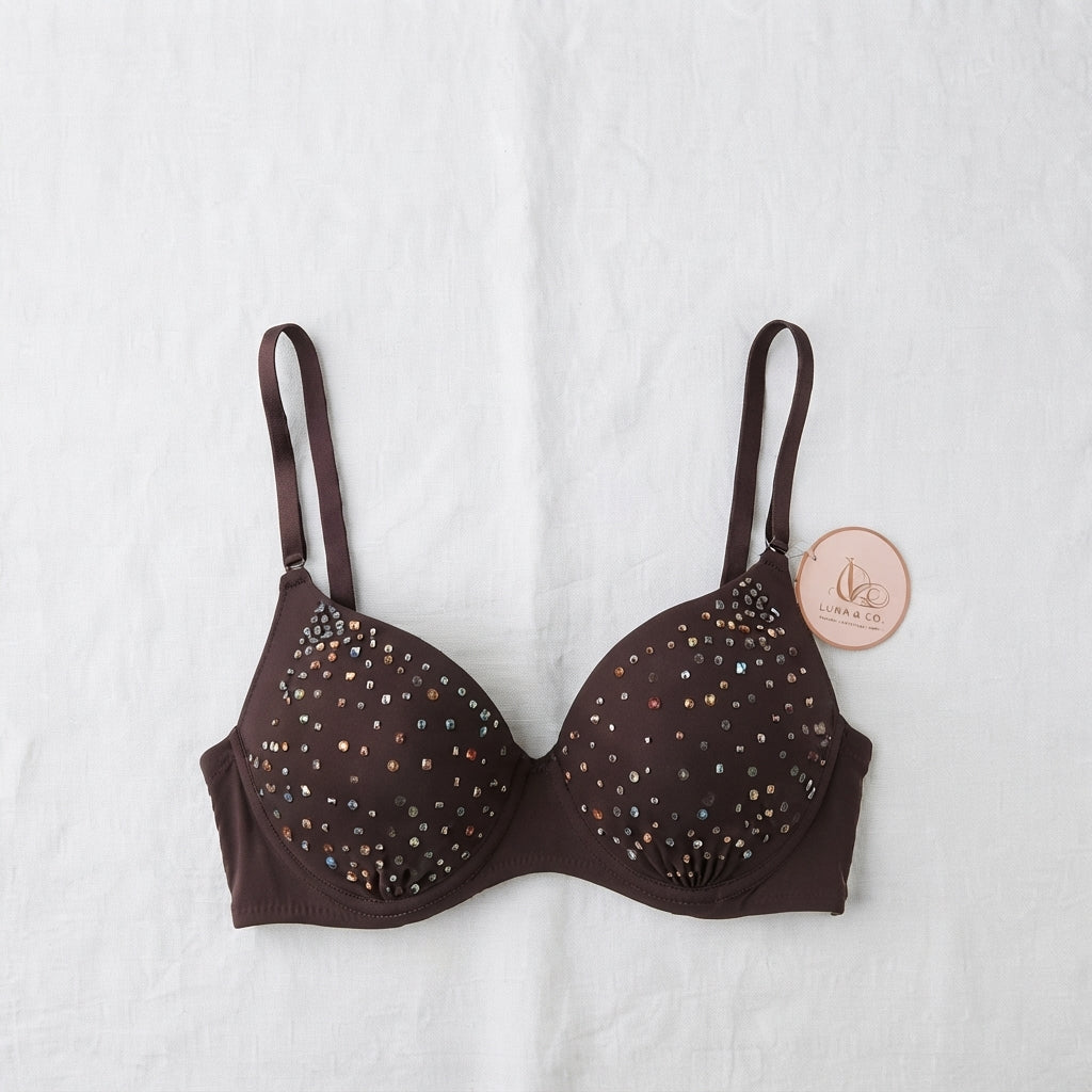 Sparkle Stud Support Bra (3060)
