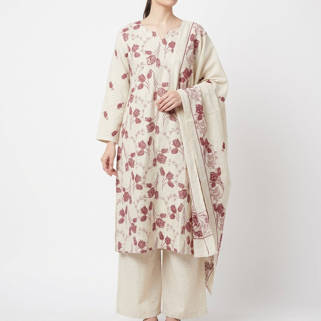 Classic Khaddar Outfit (BM-88)