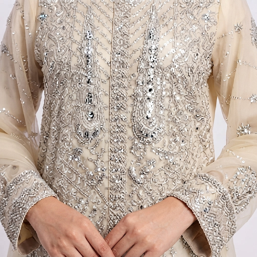 Sequin Overcoat Suit (BZ-87)
