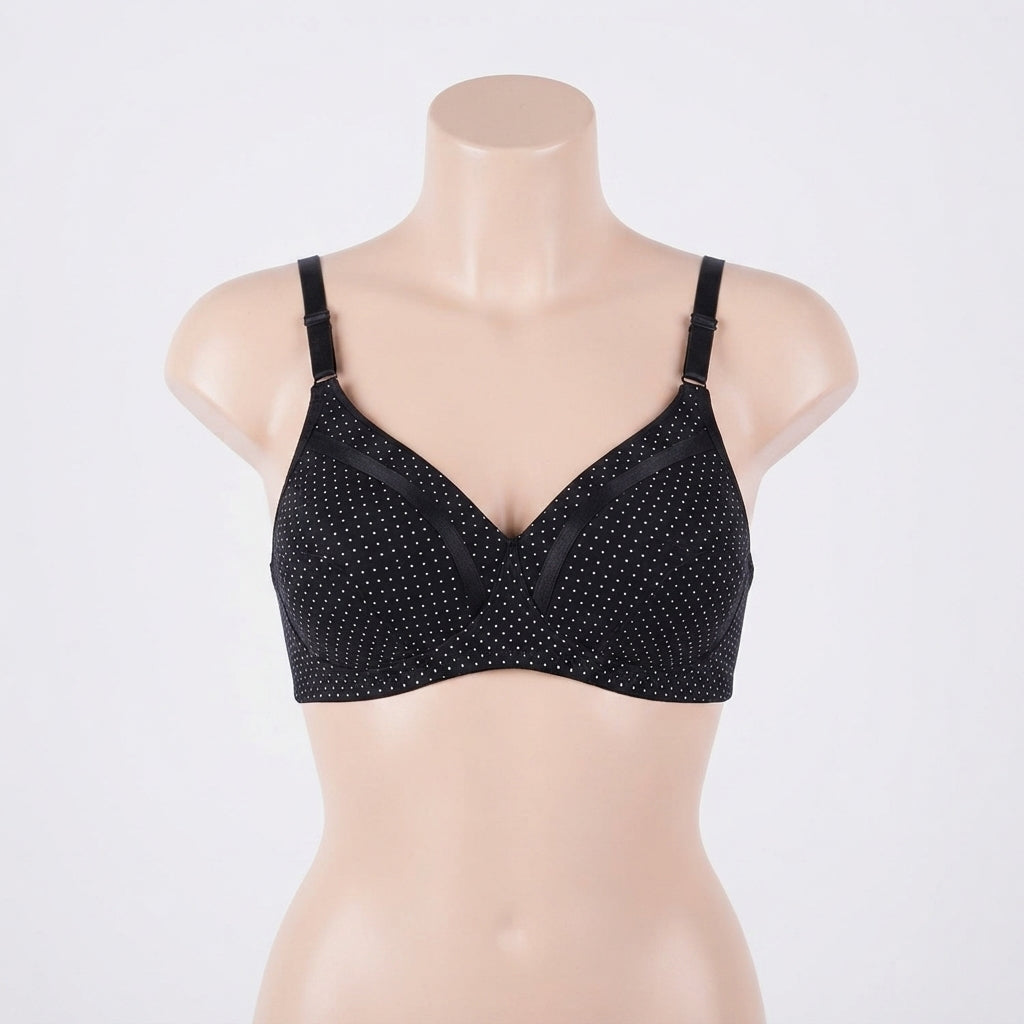 Polka Dot Charm Daily Bra (017)