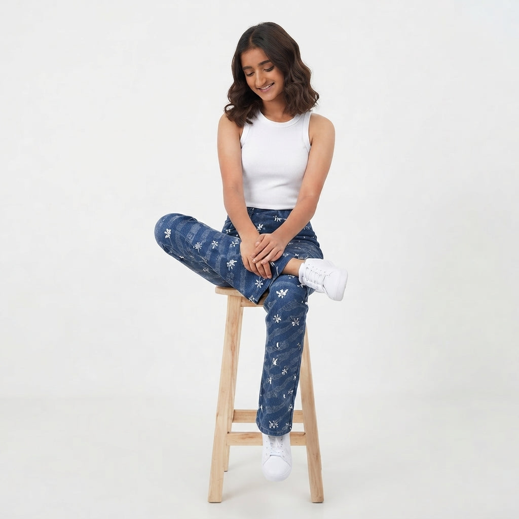 Monogram Printed Trousers