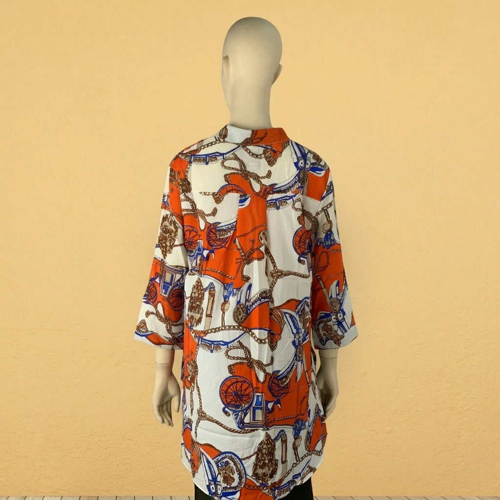 Collar Printed Shirt