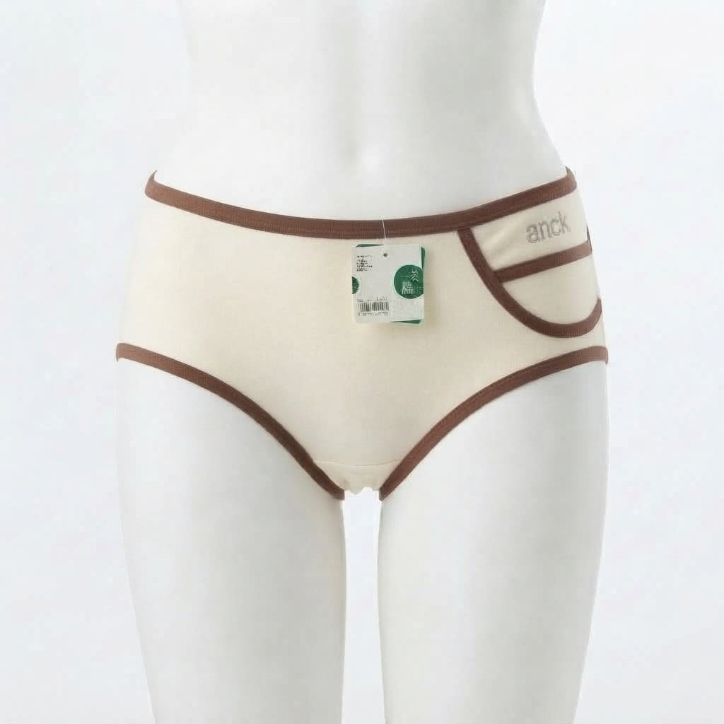 Dual-Tone Accent Panties (1507)