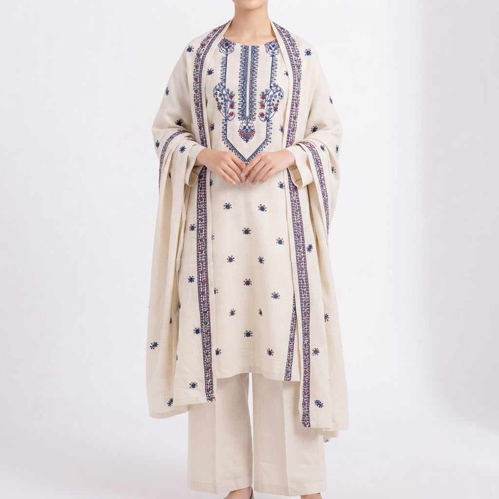 Regal Embroidered Look (BZ-76)