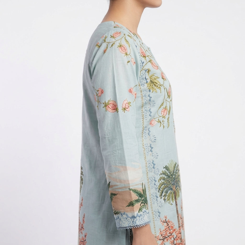 Tropical Landscape Suit (ZA55P)