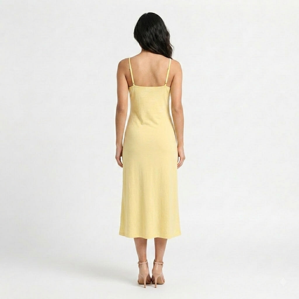 Yellow Long Nightie
