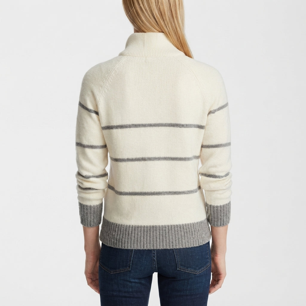 Serene Mock Zip (6001)