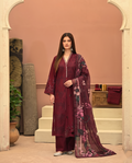 3 Piece Embroidered Cambric Suit