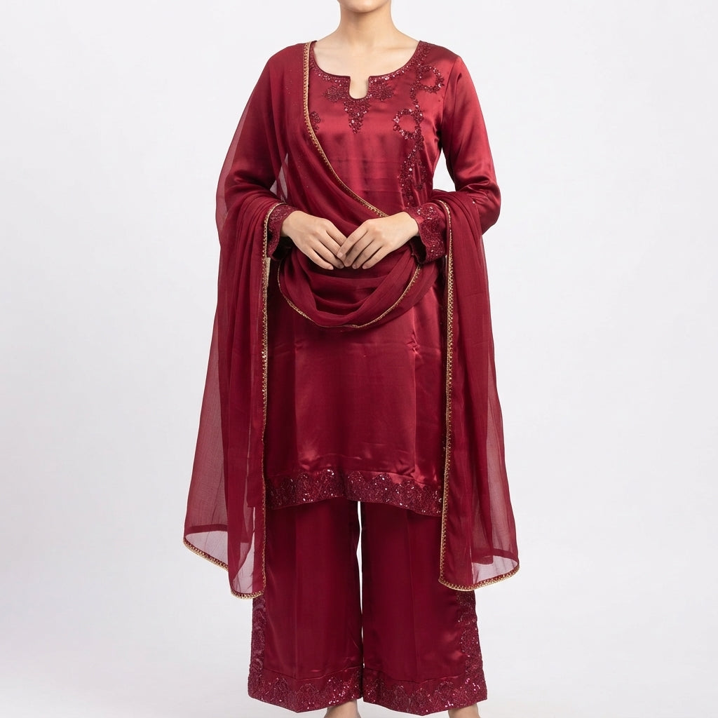 Opulent Silk Ensemble (BZ-95)