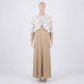 Elegant High-Neck Cape & Maxi Set (VG1690)