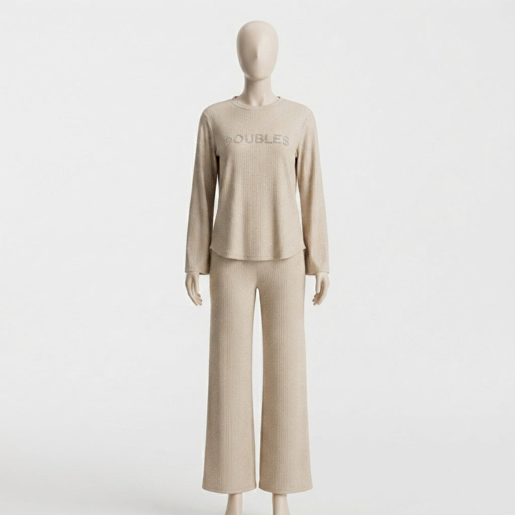 Doubles Dot Knit Co-Ord (5097)