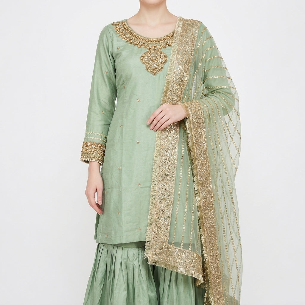 Gilded Sequin Ensemble (AH-07)