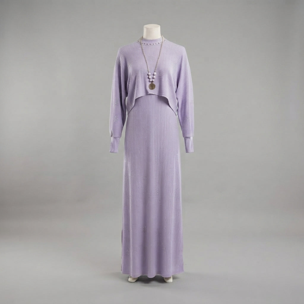 Glamorous Ribbon Motif Dress Set (VG1712)