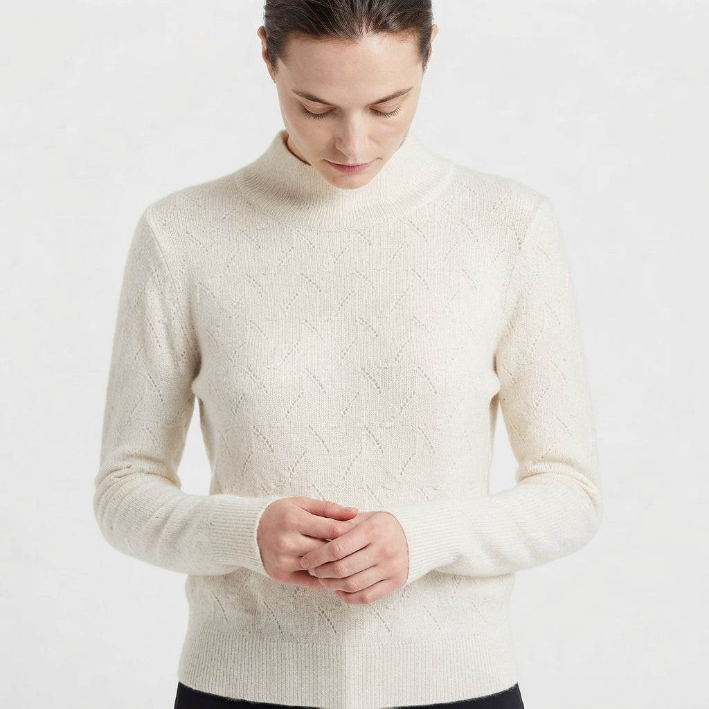 Chevron Knit Jumper (S-161)