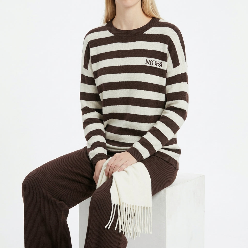 Monochrome Stripe Drape (VG2132)